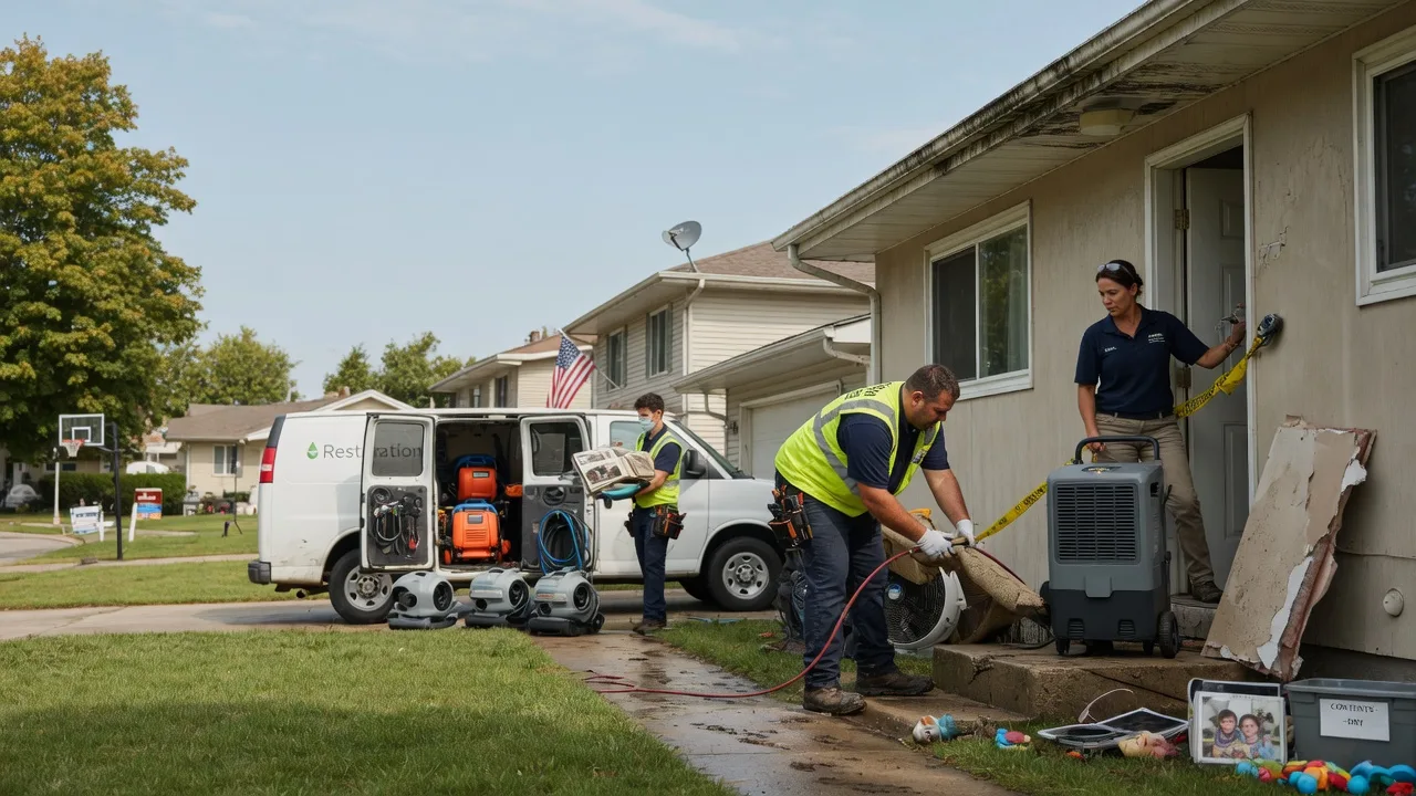 Water Damage Restoration in Eldorado, WI near me